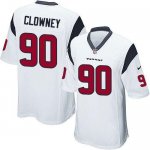 Jerseys Factory Cheap Nike Texans #90 Jadeveon Clowney White Men