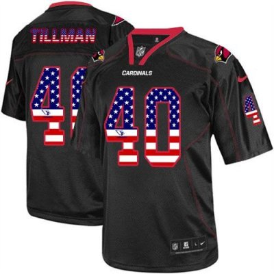 Jerseys Factory Cheap Nike Cardinals #40 Pat Tillman Black Men's
