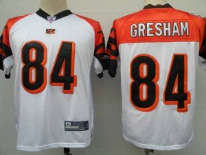 Jerseys Factory Cheap Bengals #84 Jermaine Gresham White Stitche