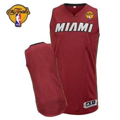 Jerseys Factory Cheap Revolution 30 Heat Blank Red Finals Patch