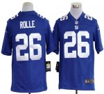 Jerseys Factory Cheap Nike Giants #26 Antrel Rolle Royal Blue Te