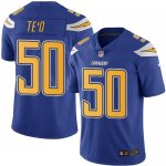 Jerseys Factory Cheap Nike Chargers #50 Manti Te'o Electric Blue