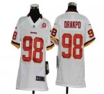 Jerseys Factory Cheap Nike Redskins #98 Brian Orakpo White With