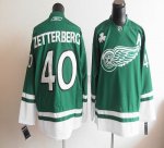 Jerseys Factory Cheap Red Wings St Patty's Day #40 Henrik Zetter