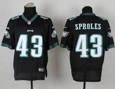 Jerseys Factory Cheap Nike Eagles #43 Darren Sproles Black Alter