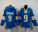 Jerseys Factory Cheap Detroit Lions #9 Matthew Stafford Blue Pla