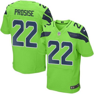 Jerseys Factory Cheap Nike Seahawks #22 C. J. Prosise Green Men'