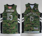 Jerseys Factory Cheap Raptors #15 Vince Carter Camo Pride Stitch