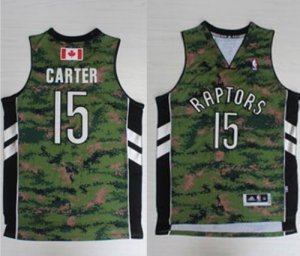 Jerseys Factory Cheap Raptors #15 Vince Carter Camo Pride Stitch
