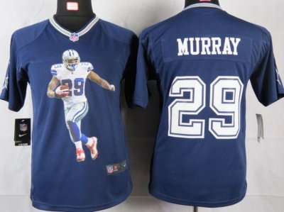 Jerseys Factory Cheap Nike Cowboys #29 DeMarco Murray Navy Blue