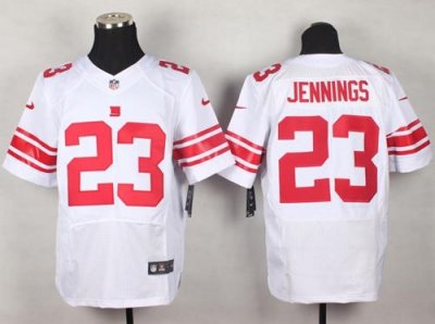 Jerseys Factory Cheap Nike Giants #23 Rashad Jennings White Men'