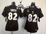 Jerseys Factory Cheap Nike Ravens #82 Torrey Smith Black Alterna