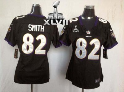Jerseys Factory Cheap Nike Ravens #82 Torrey Smith Black Alterna