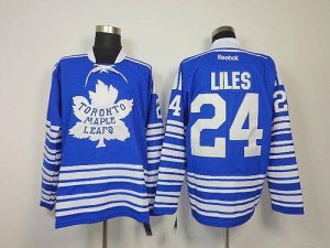 Jerseys Factory Cheap Maple Leafs #24 John-Michael Liles Blue 20