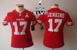 Jerseys Factory Cheap Nike 49ers #17 A.J. Jenkins Red Team Color