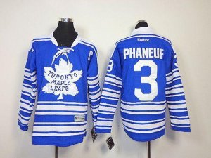 Jerseys Factory Cheap Maple Leafs #3 Dion Phaneuf Blue 2014 Wint