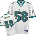 Jerseys Factory Cheap Dolphins #58 Karlos Dansby White Stitched