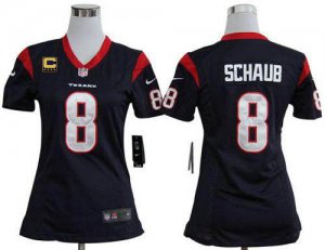 Jerseys Factory Cheap Nike Texans #8 Matt Schaub Navy Blue Team