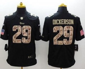 Jerseys Factory Cheap Nike Rams #29 Eric Dickerson Black Men's S