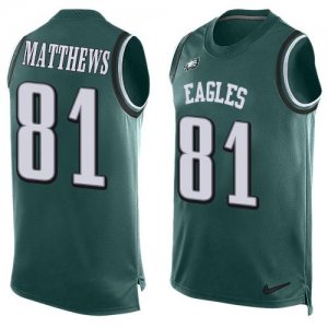 Jerseys Factory Cheap Nike Eagles #81 Jordan Matthews Midnight G