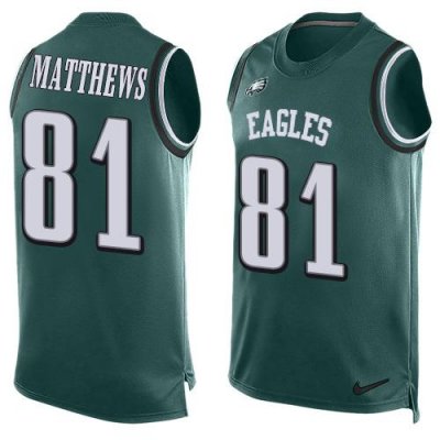 Jerseys Factory Cheap Nike Eagles #81 Jordan Matthews Midnight G