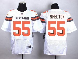 Jerseys Factory Cheap Nike Browns #55 Danny Shelton White Men's