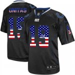 Jerseys Factory Cheap Nike Colts #19 Johnny Unitas Black Men's S