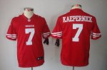 Jerseys Factory Cheap Nike 49ers #7 Colin Kaepernick Red Team Co