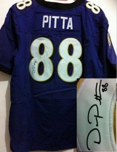 Jerseys Factory Cheap Nike Ravens #88 Dennis Pitta Purple Team C