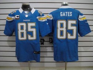 Jerseys Factory Cheap Nike Chargers #85 Antonio Gates Electric B