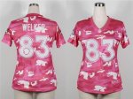Jerseys Factory Cheap Nike Broncos #83 Wes Welker Pink Women's E