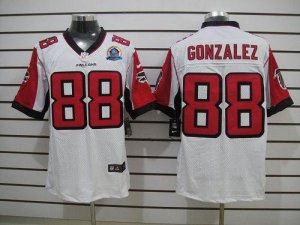 Jerseys Factory Cheap Nike Falcons #88 Tony Gonzalez White With