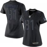 Jerseys Factory Cheap Nike Patriots #81 Aaron Hernandez Black Im