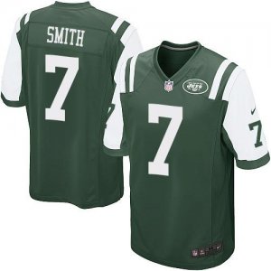Jerseys Factory Cheap Nike Jets #7 Geno Smith Green Team Color M
