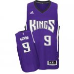 Jerseys Factory Cheap Kings #9 Rajon Rondo Purple Stitched NBA J
