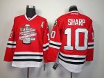 Jerseys Factory Cheap Blackhawks #10 Patrick Sharp Red 2013 Stan