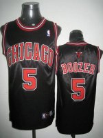 Jerseys Factory Cheap Bulls #5 Carlos Boozer Embroidered Black N
