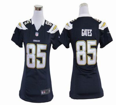 Jerseys Factory Cheap Nike Chargers #85 Antonio Gates Navy Blue