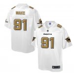 Jerseys Factory Cheap Nike Dolphins #91 Cameron Wake White Men's