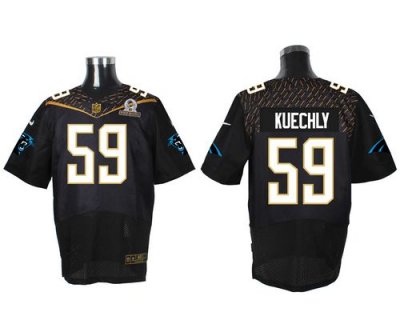 Jerseys Factory Cheap Nike Panthers #59 Luke Kuechly Black 2016