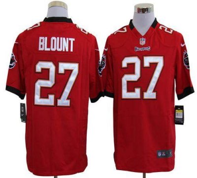 Jerseys Factory Cheap Nike Buccaneers #27 LeGarrette Blount Red