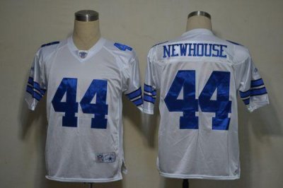 Jerseys Factory Cheap Cowboys #44 Robert Newhouse White Legend T