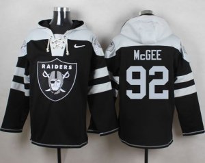 Jerseys Factory Cheap Nike Raiders #92 Stacy McGee Black Player