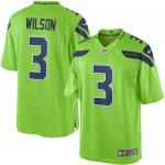 Jerseys Factory Cheap Nike Seahawks #3 Russell Wilson Green Men'