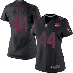 Jerseys Factory Cheap Nike Texans #44 Ben Tate Black Impact With