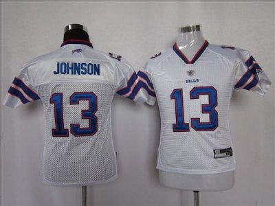 Jerseys Factory Cheap Bills #13 Steve Johnson White 2011 New Sty