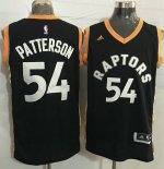 Jerseys Factory Cheap Raptors #54 Patrick Patterson Black/Gold S