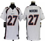 Jerseys Factory Cheap Nike Broncos #27 Knowshon Moreno White You
