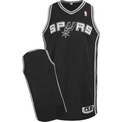 Jerseys Factory Cheap Revolution 30 Spurs Blank Black Stitched N
