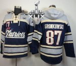 Jerseys Factory Cheap New England Patriots #87 Rob Gronkowski Bl